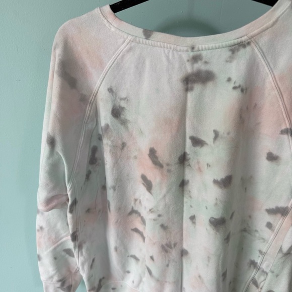 Isabel Maternity By Ingrid & Isabel Tie-Dye Women's Sweatshirt Size Large - Picture 7 of 7